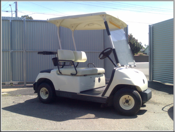 yamaha electric golf car