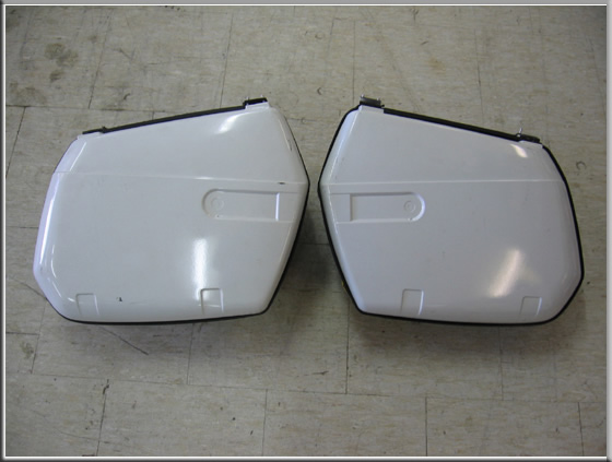 Police bike Panniers