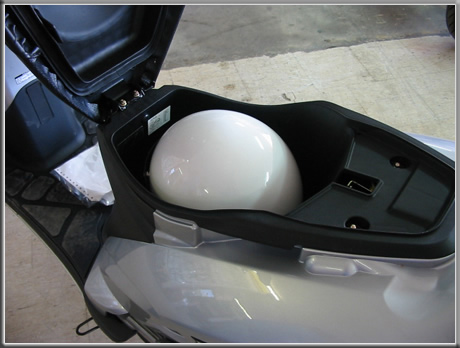 Bolwell Euro under seat storage area