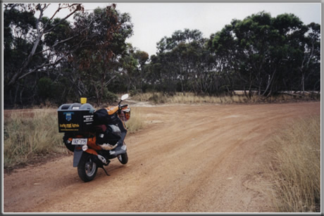 taking a break somewhere in western australia