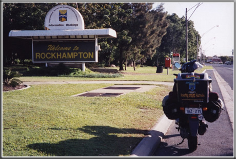 Arriving at Rockhampton Queensland