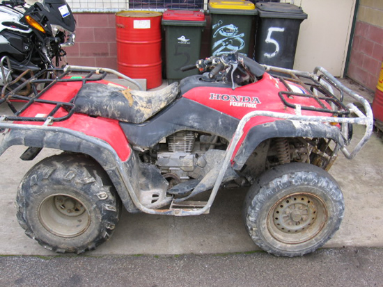 Wrecking Honda 4Trax 4WD
