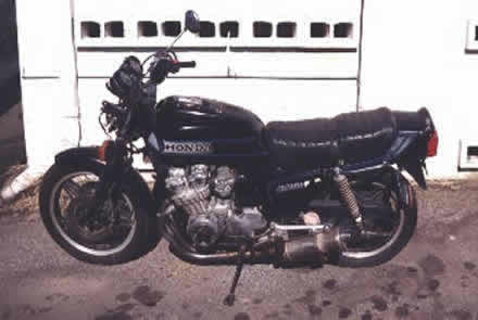 Wrecking Honda CB750F