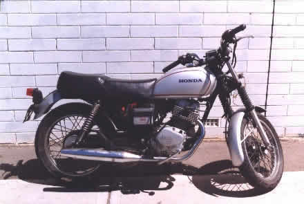 Wrecking Honda CD250U