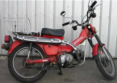 wrecking honda ct110