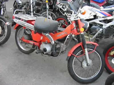 wrecking honda ct90