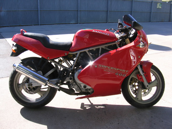 Wrecking Ducati 600SS