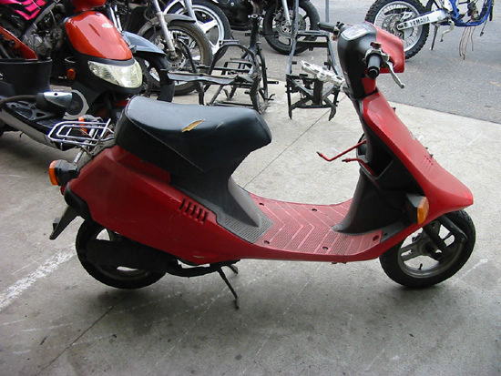 wrecking honda elite