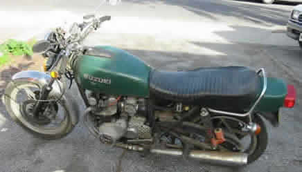 wrecking suzuki gs550