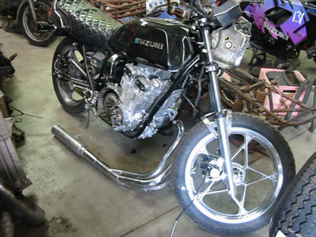 Suzuki GSX750 for wrecking