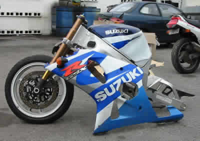 Wrecking Suzuki GSXR1000