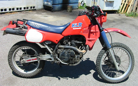 Kawasaki KLR600 for spare parts