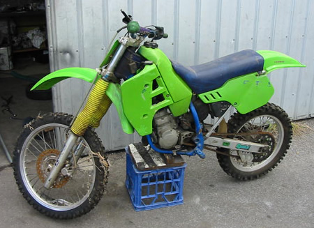 Kawasaki KX125 1988 for Wrecking