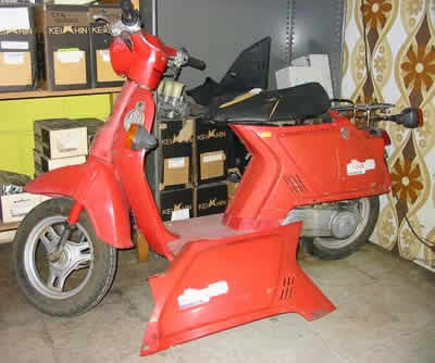 Wrecking Honda Nifty 50