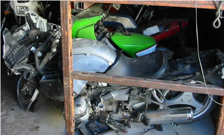 wrecking bmw r1100rt