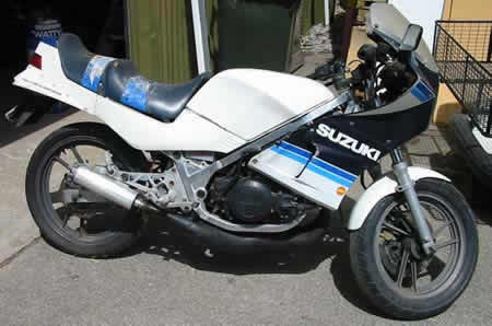 Wrecking Suzuki RG250WD