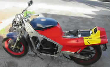 Wrecking Suzuki RG500