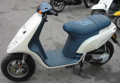 Wrecking Vespa Typhoon