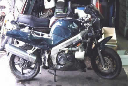 Wrecking Honda VFR800