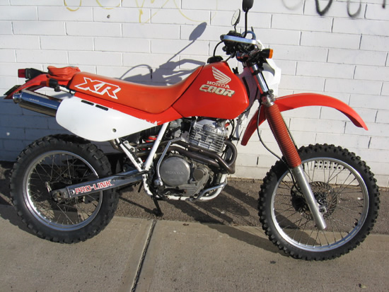 Honda XR600 for wrecking