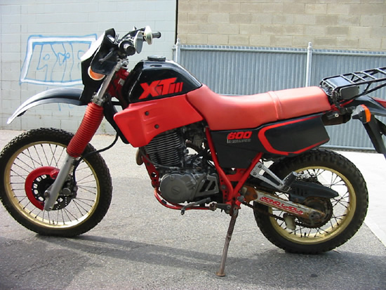 yamaha XT600
