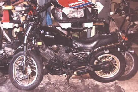 Wrecking Yamaha XV1000 Midnight Special