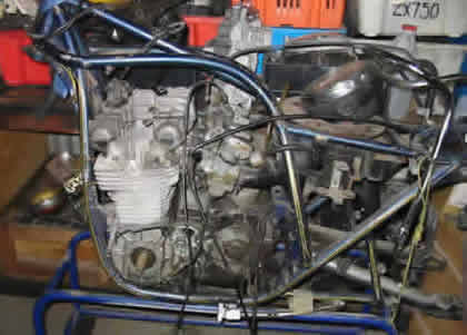 wrecking kawasaki z900