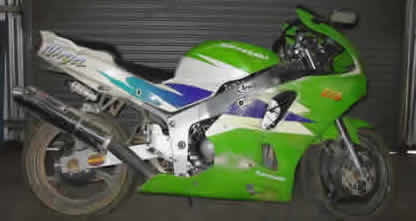 wrecking kawasaki zx6r