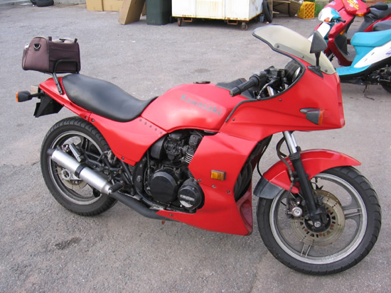 Wrecking ZX750 Kawasaki